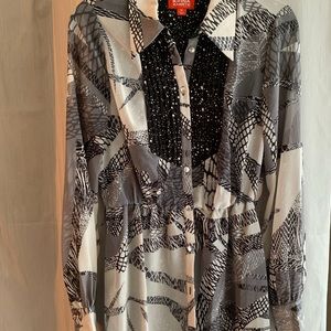 Two Toned Shear Dress